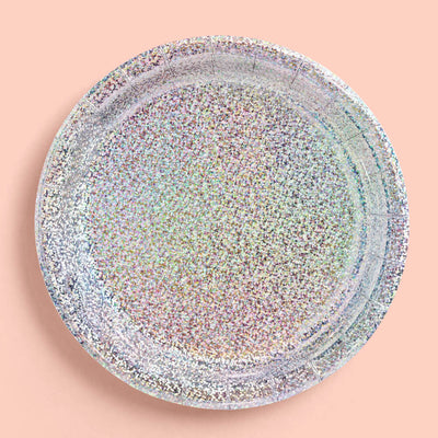 Shimmer Plates - 25 paper plates