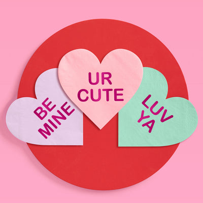 Be Mine Napkins - 24 3-ply napkins