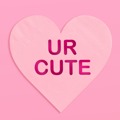Be Mine Napkins - 24 3-ply napkins