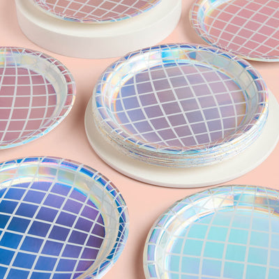 It's Disco, Baby! Plates - 25 paper plates