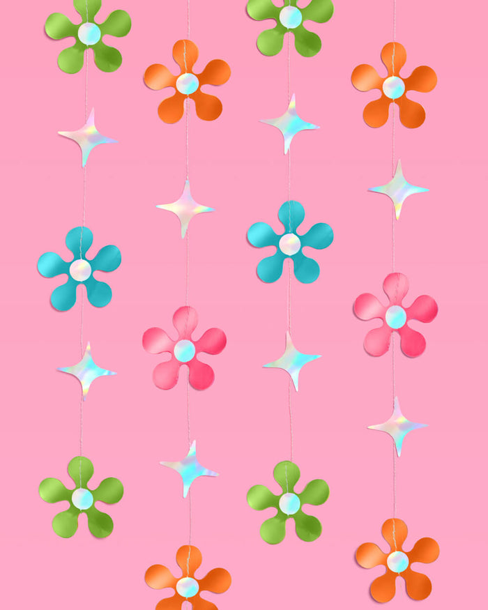 Rainbow Daydreamz Balloons - 4 foil balloons