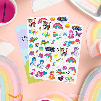 Rainbow Dreamland Tattoos - 68 temporary tattoos