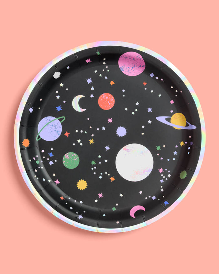 Out of This World Plates - 24 paper plates
