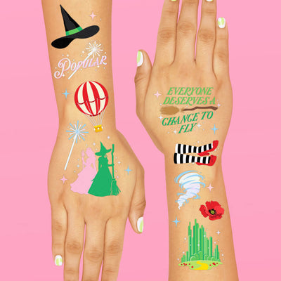 Emerald City Tats - 52 temporary tattoos