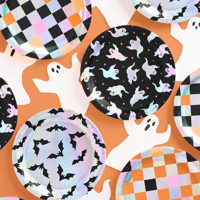Halloween Plates - 24 paper plates