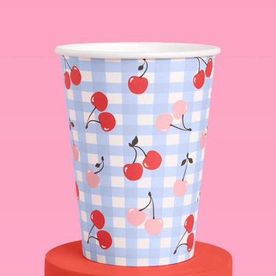 Cherry Cups - 24 paper cups