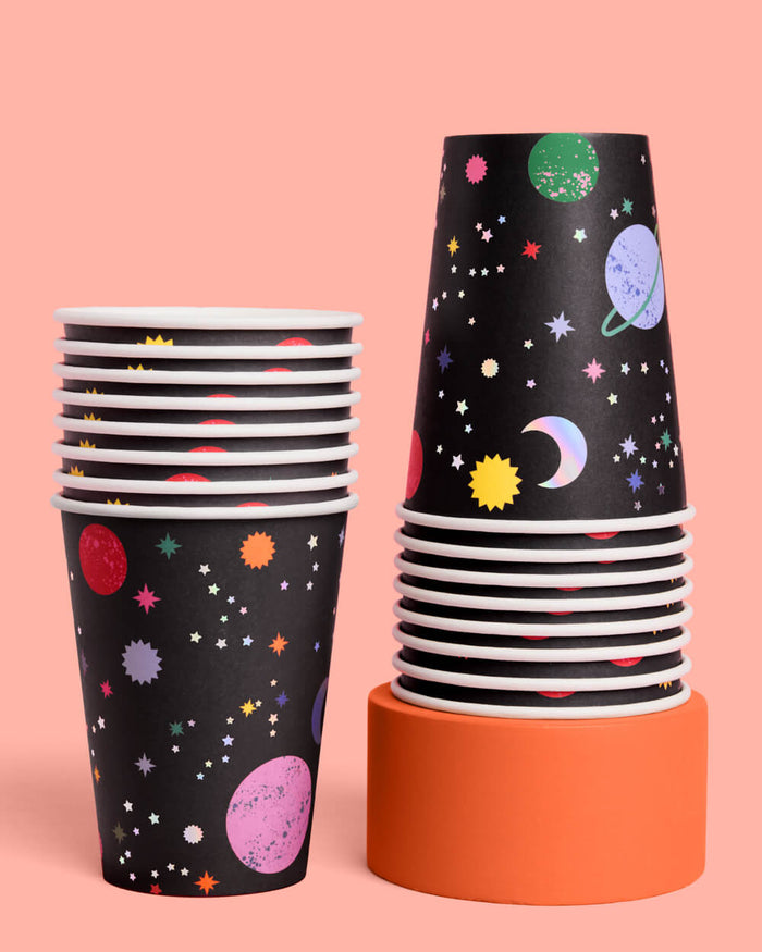 Out of This World Cups - 16 paper cups