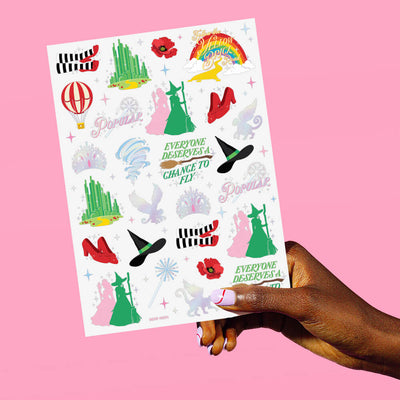 Emerald City Tats - 52 temporary tattoos