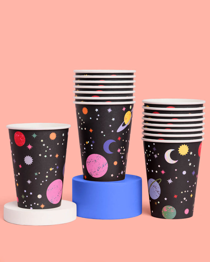 Out of This World Cups - 16 paper cups