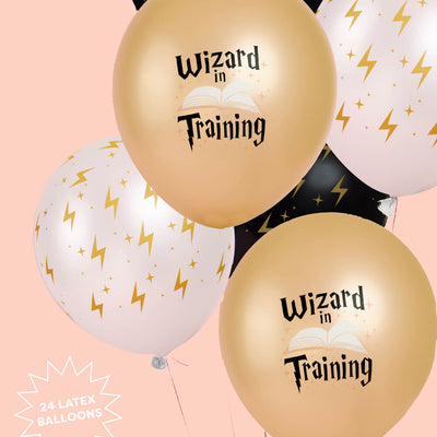 Wizard in Training Balloon Pack - 24 latex balloons