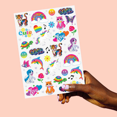 Rainbow Dreamland Tattoos - 68 temporary tattoos