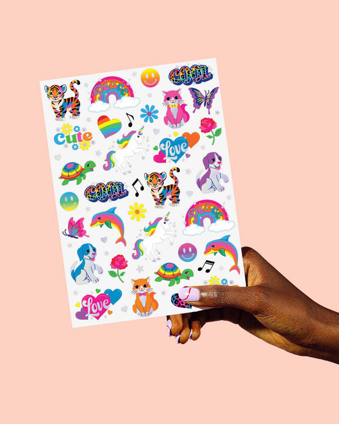 Rainbow Dreamland Tattoos - 68 temporary tattoos