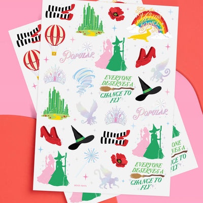 Emerald City Tats - 52 temporary tattoos