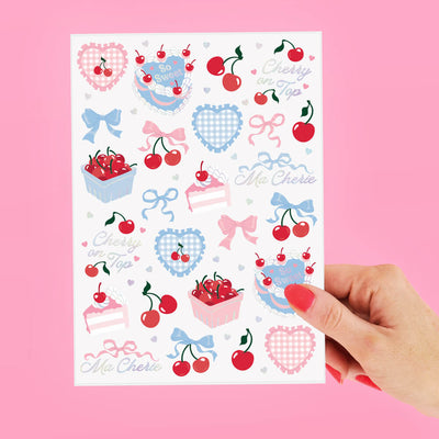 Cherry Tats - 50 temporary tattoos