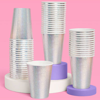 Shimmer Cups - 50 paper cups