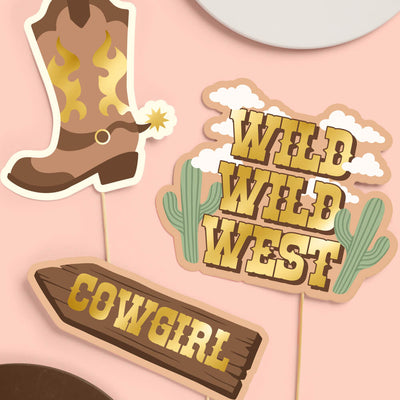 Saddle Up Props - 24 pc. photo booth set