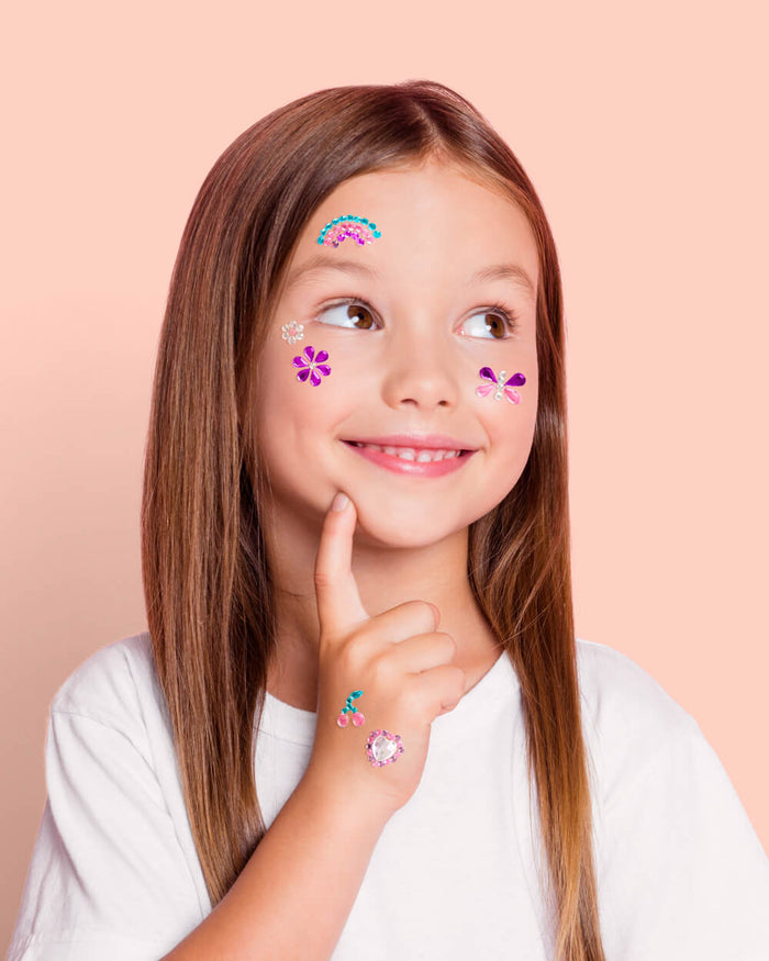 Dreamy Face Gem Set - 38 adhesive face gems
