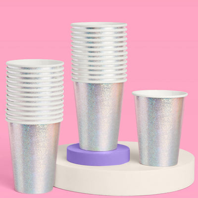 Shimmer Cups - 50 paper cups