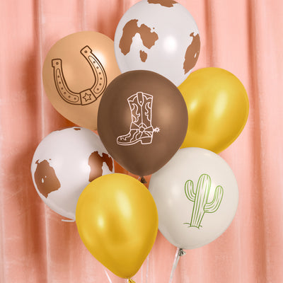 Saddle Up Balloon Pack - 25 latex balloons