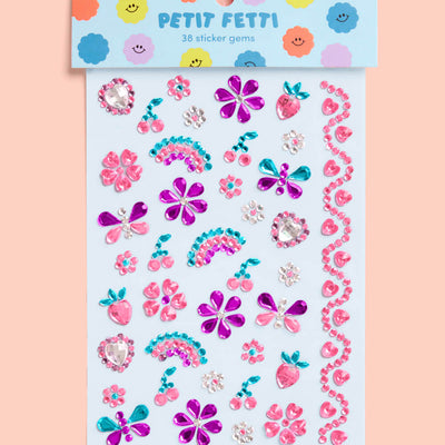 Dreamy Face Gem Set - 38 adhesive face gems