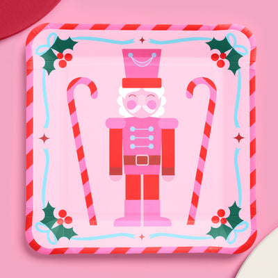 Nutcracker Plates - 25 paper plates