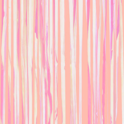 Iridescent Curtain - iridescent foil curtain