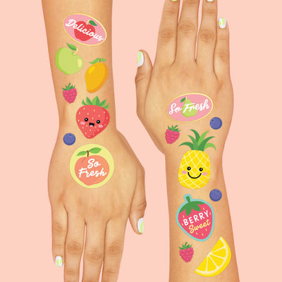 Fruity Tuity Tats - 54 foil temporary tattoos