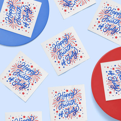 Party In The USA - 25 foil napkins