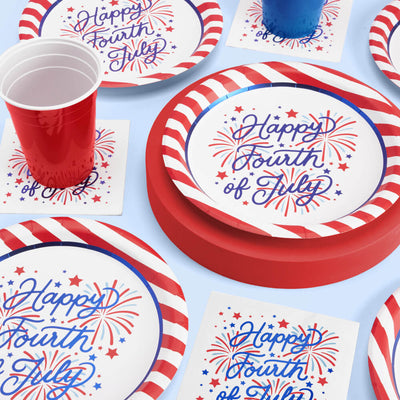 Party In The USA - 25 foil napkins