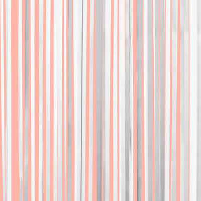 Silver Party Curtain - matte silver foil curtain