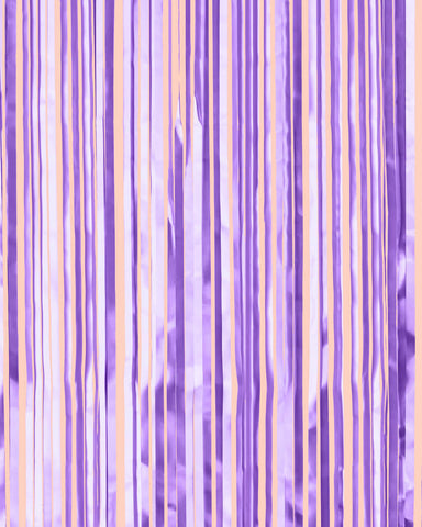 Purple Curtain - matte purple foil curtain