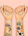 Under The Sea Tats - 50 foil temporary tattoos