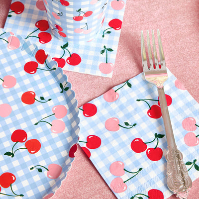 Cherry Pop Napkins - 25 paper napkins