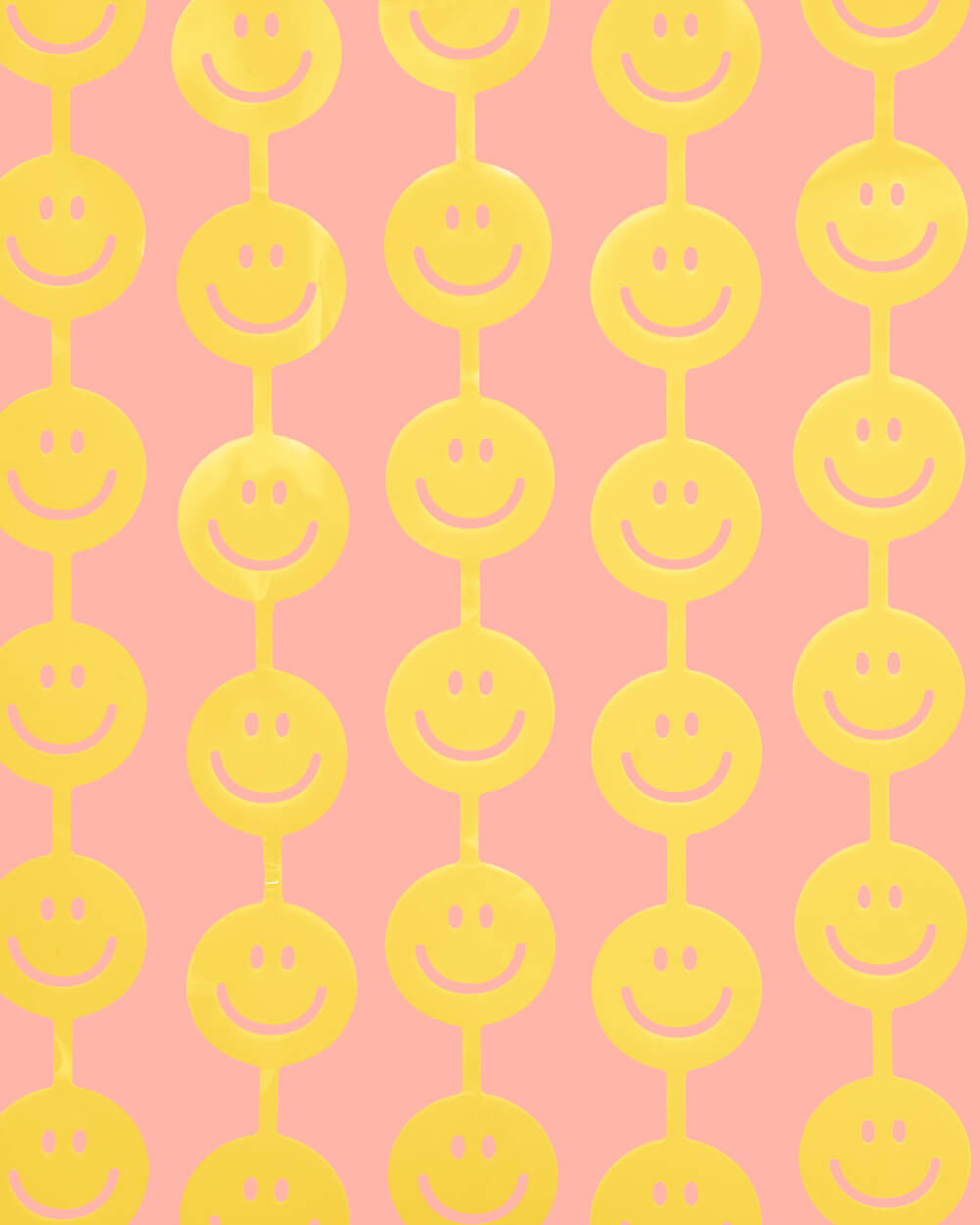 Smiley Curtain - matte foil curtain