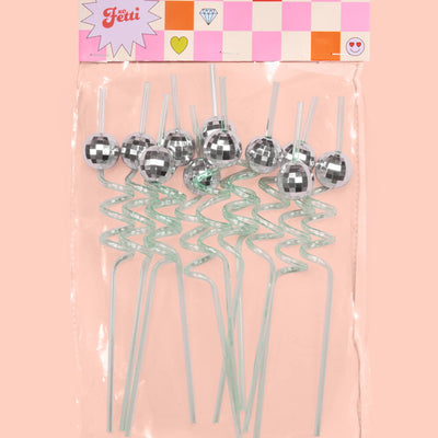 It's Disco, Baby! Straws - 16 reusable straws
