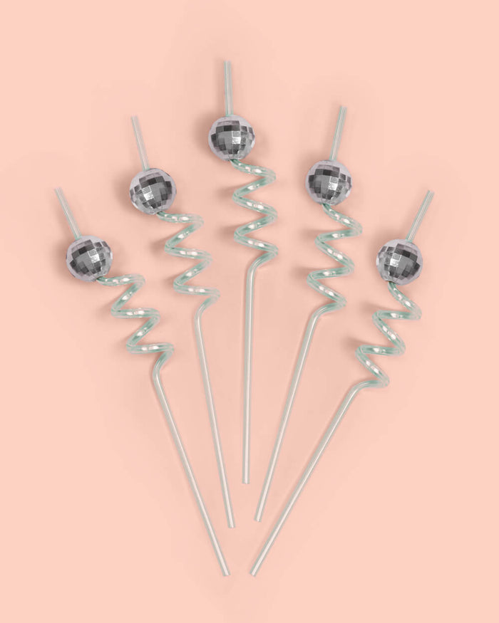 It's Disco, Baby! Straws - 16 reusable straws