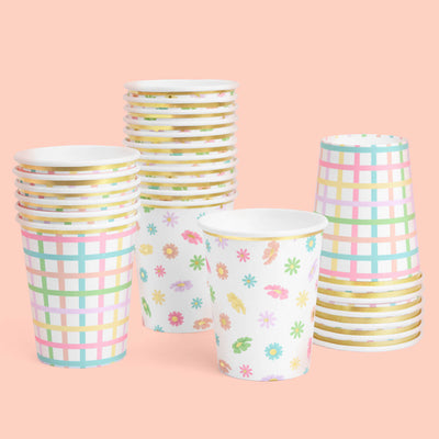 Let's Partea Cups - 24 disposable 8oz cups
