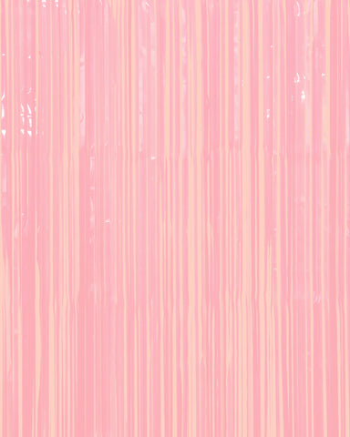 Pretty In Pink Curtain - matte pink foil curtain