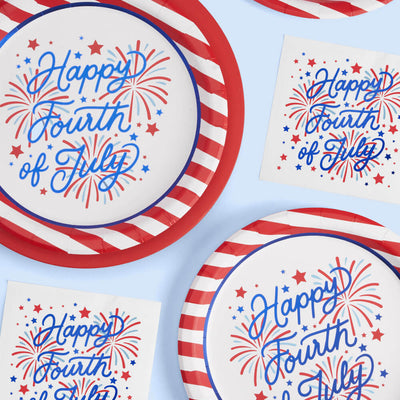 Party In The USA - 25 foil napkins