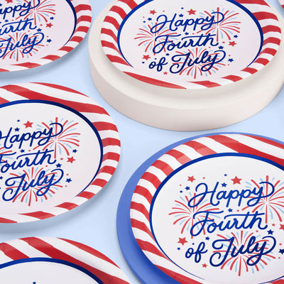 Party In The USA Plates - 25 paper plates