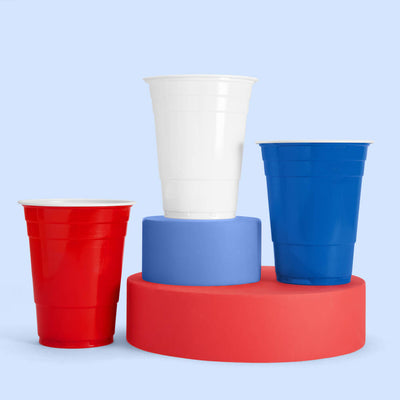 Party In The USA Cups - 50 matte 16 oz cups