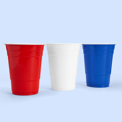 Party In The USA Cups - 50 matte 16 oz cups