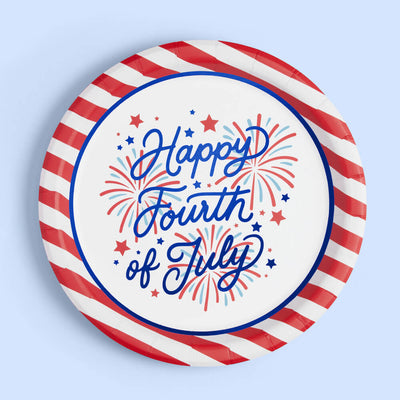Party In The USA Plates - 25 paper plates