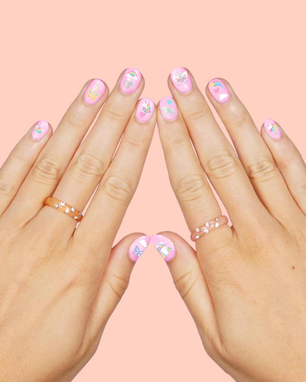 Unicorn 🦄 Nail Stickers - 524 nail stickers