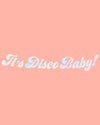 It's Disco, Baby! Banner - iridescent foil banner