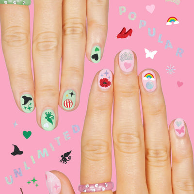 Emerald City Nail Stickers - 604 adhesive nail stickers