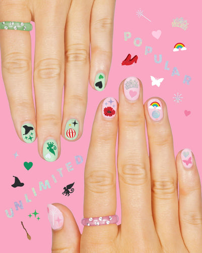 Emerald City Nail Stickers - 604 adhesive nail stickers