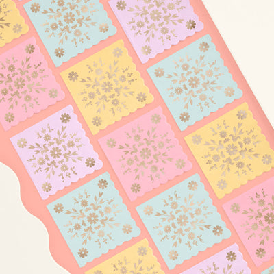 Tea Time Napkins - 24 foil napkins