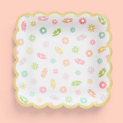 Let's Partea Plates - 24 foil paper plates