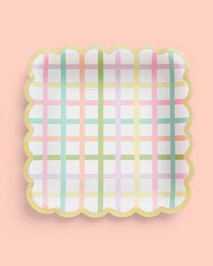 Let's Partea Plates - 24 foil paper plates